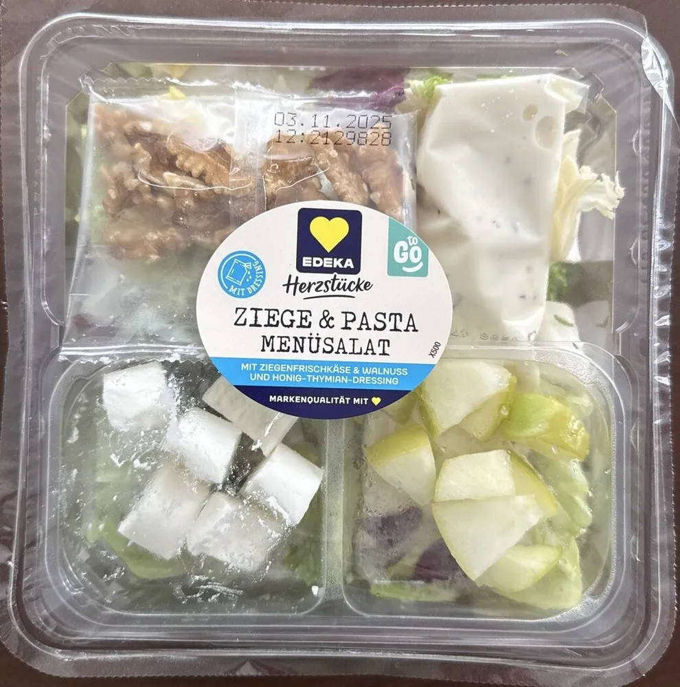 Ziege & Pasta Menüsalat