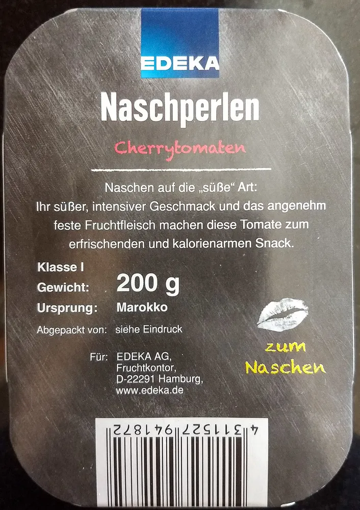 Naschperlen Cherrytomaten