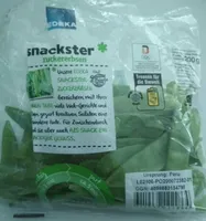 snackster zuckererbsen