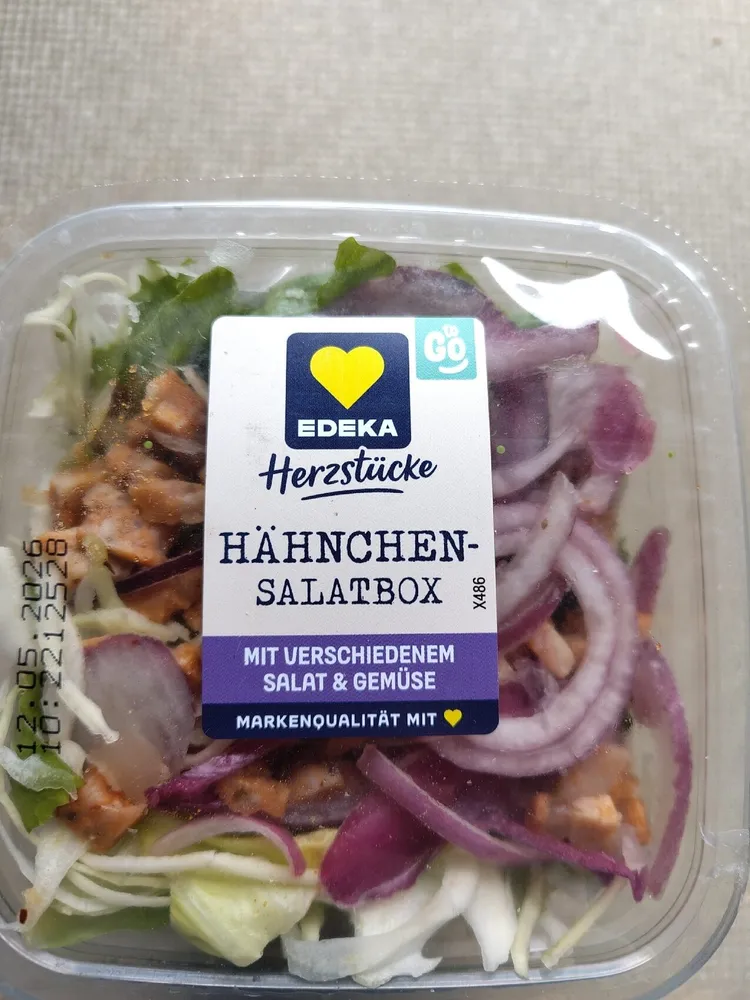 Hähnchen rotkohl