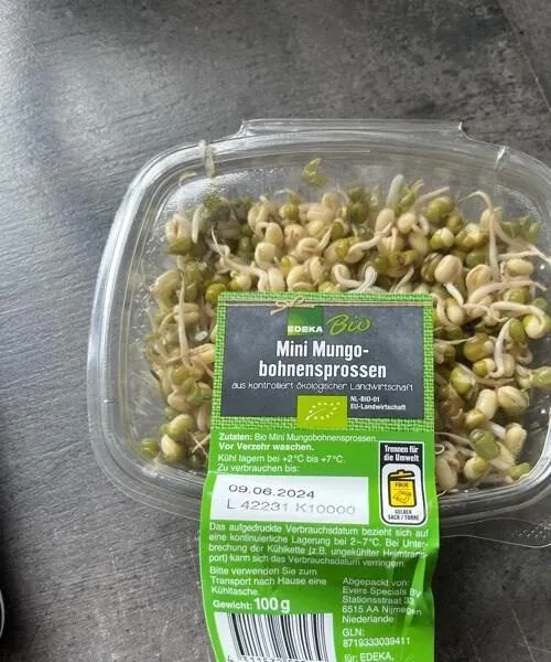Mini Mungo-bohnensprossen