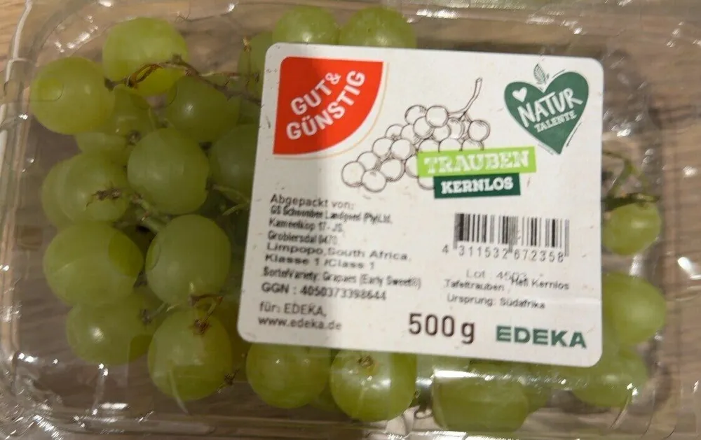 Raisin blanc sans pepins
