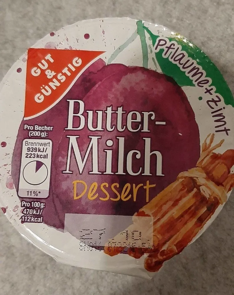 Buttermilchdessert