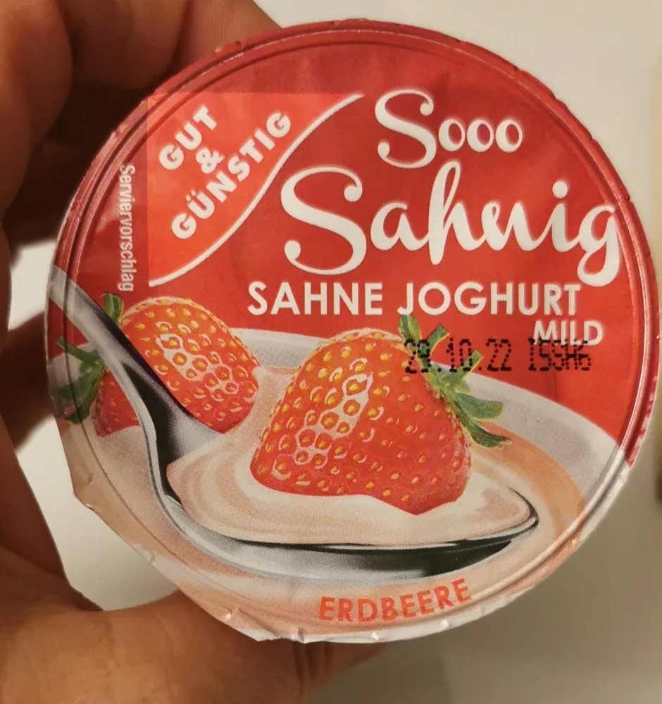 Erdbeerjoghurt soo sahnig