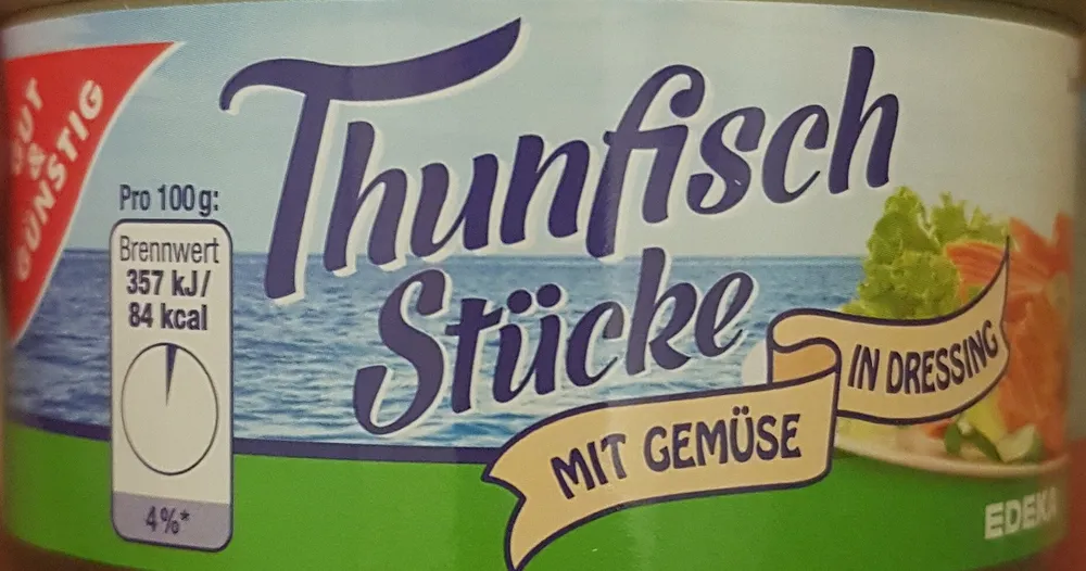 Thunfisch mit Gemüse Gut & Günstig