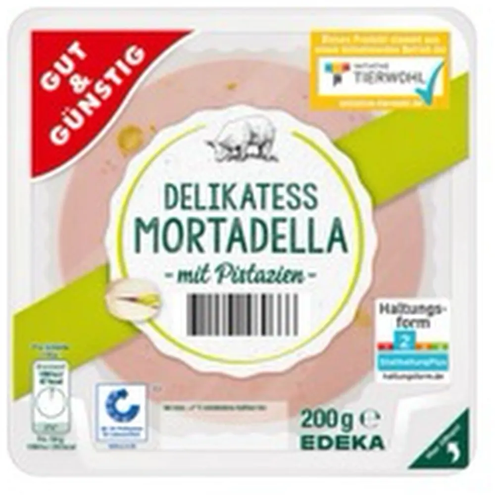Mortadella mit Pistazien