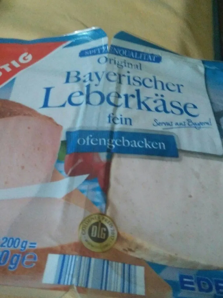 Orginal Bayerischer Leberkäse fein
