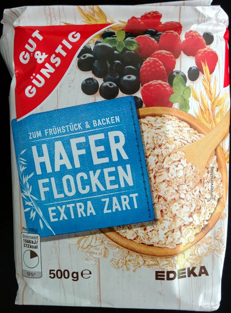 Haferflocken extra zart