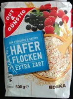 Haferflocken extra zart