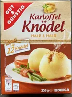 Kartoffel Knödel halb & halb