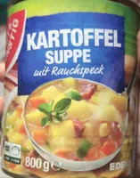 Kartoffelsuppe mit Rauchspeck