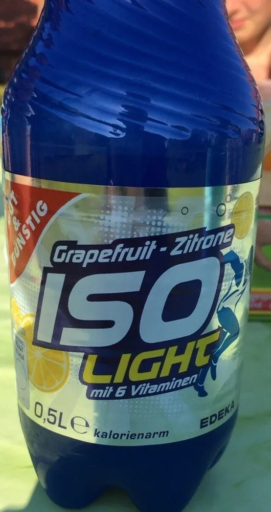 Iso Light, Grapefruit Zitrone