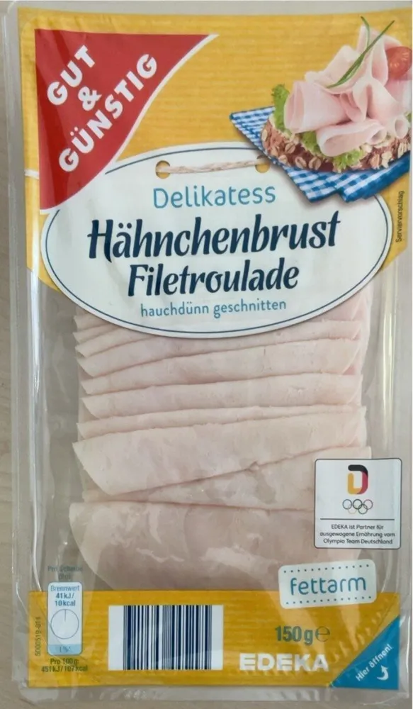 Hähnchenbrust Filetroulade
