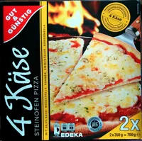 4 Käse Steinofen Pizza
