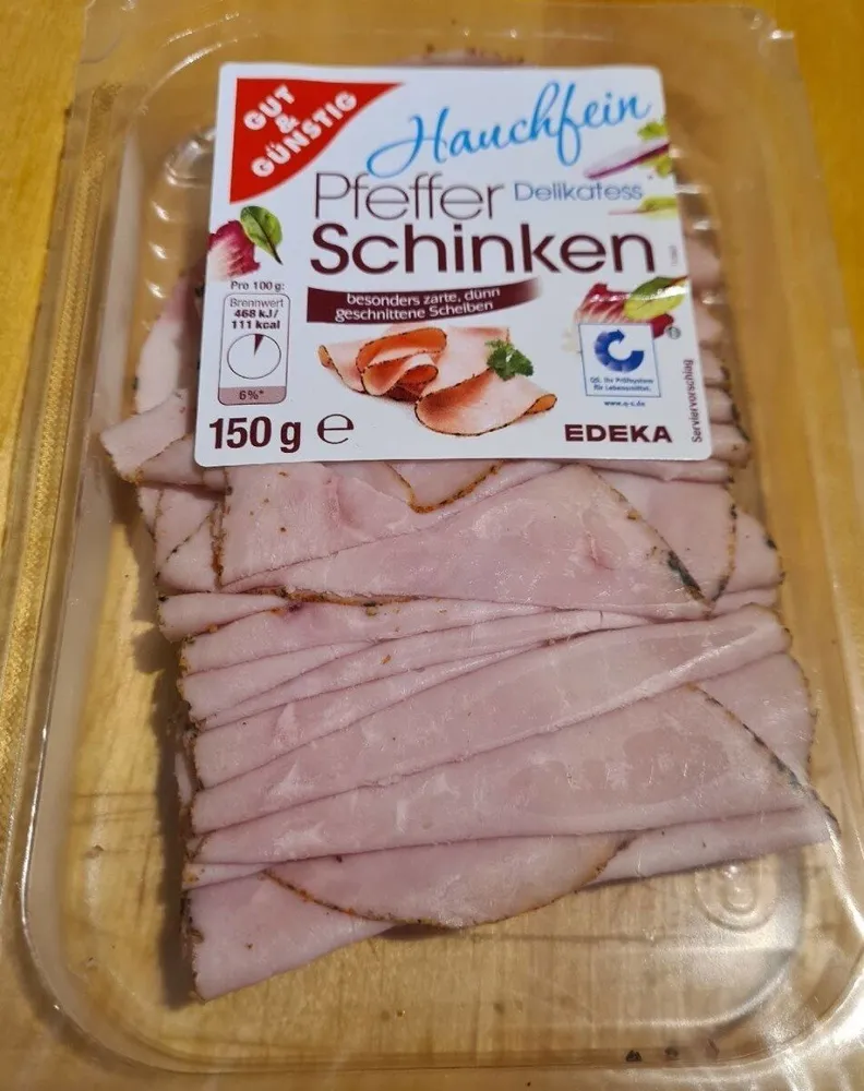 Pfeffer Schinken
