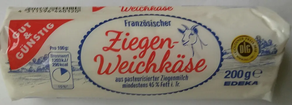 Französischer Ziegenweichkäse