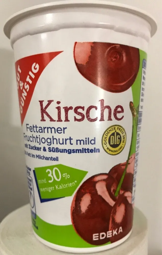 Kirsche Fettarmer Fruchtjoghurt Mild
