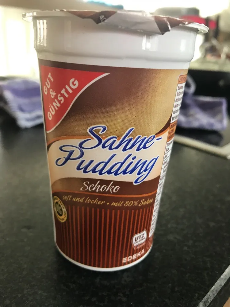 Sahne Pudding Schoko
