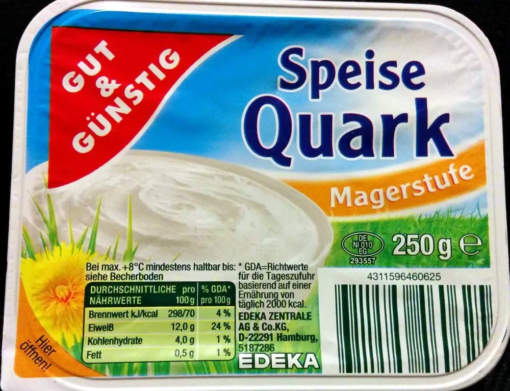 Speisequark Magerstufe