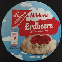 Milchreis Erdbeere