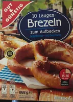 10 Laugenbrezeln zum Aufbacken
