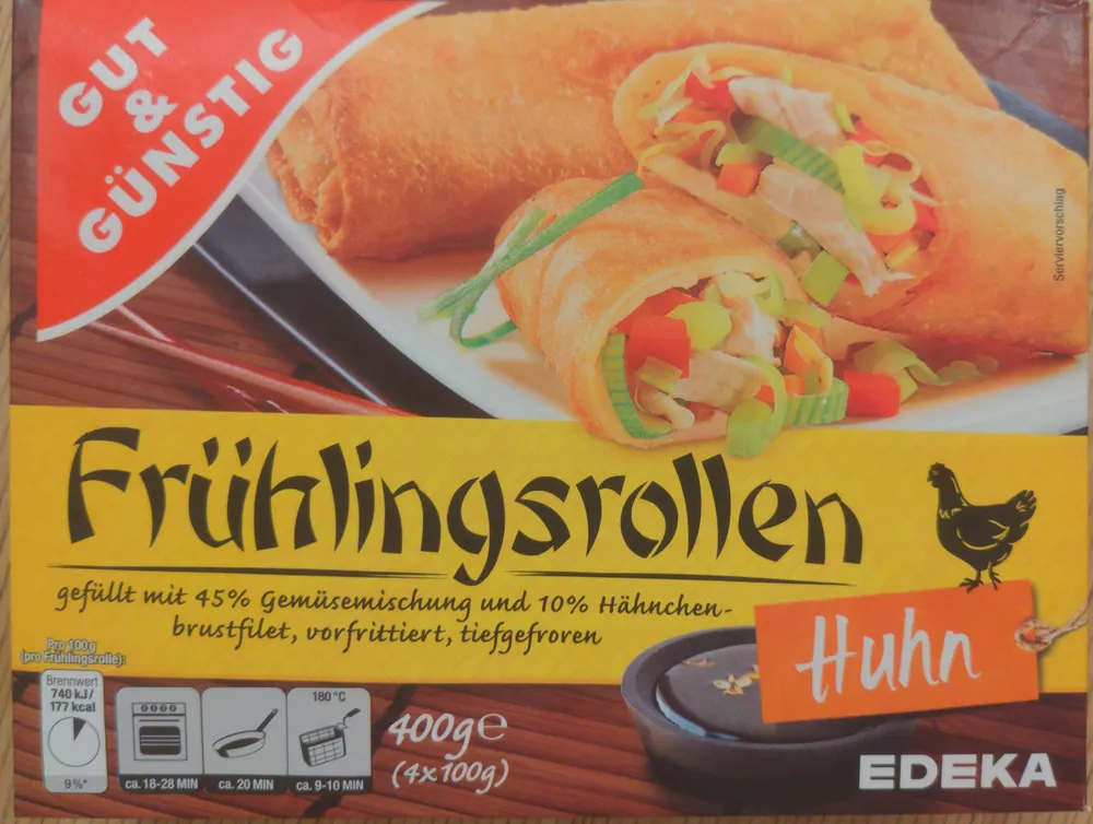 Frühlingsrollen - Huhn