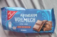 Alpenrahm Vollmilch - extra sahnig