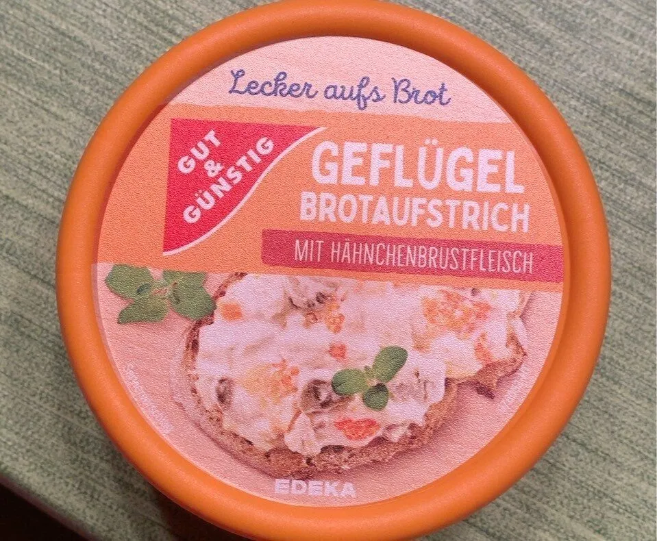 Geflügel Brotaufstrich