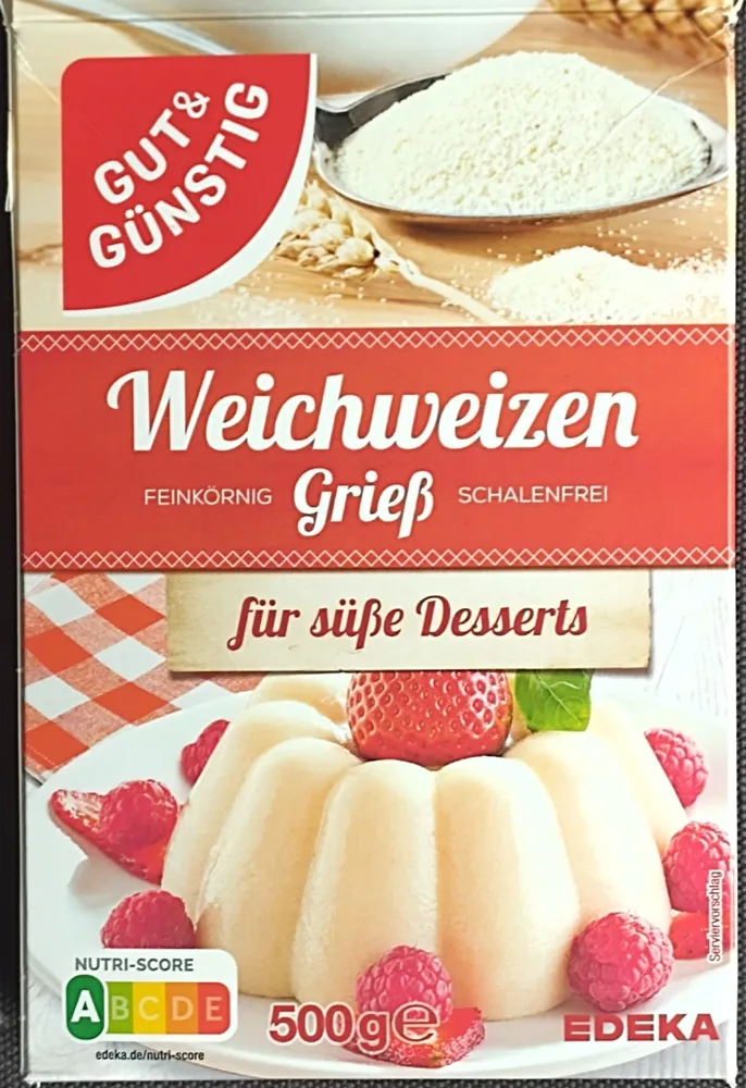 Weichweizen Grieß