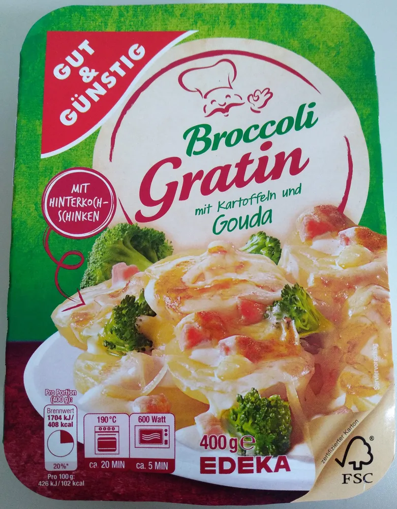 Gut & Günstig Broccoli Gratin 4311596474615