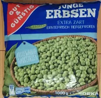 Junge Erbsen