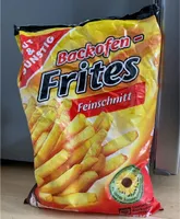 Backofen frites Pommes