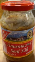 Senf Hausmacher Senf Süß