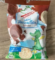 Mini-Reiswaffeln Schoko
