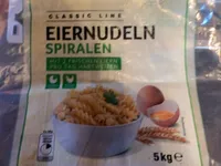 Nudeln Eiernudeln Spiralen