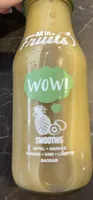 Wow! Smoothie Apfel Ananas Banane Kiwi Limette Baobab
