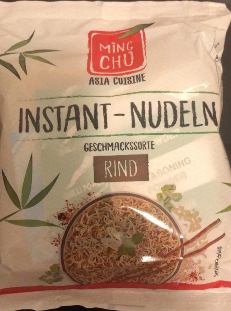 Instant-Nudeln Rind