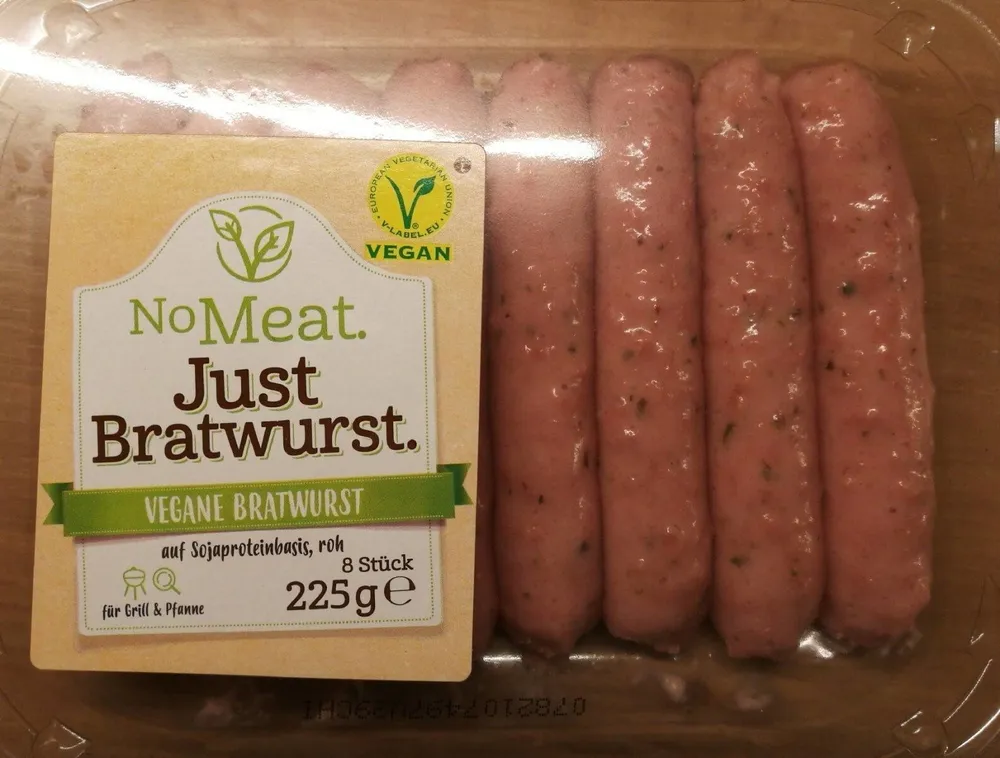 Just Bratwurst. Vegane Bratwurst