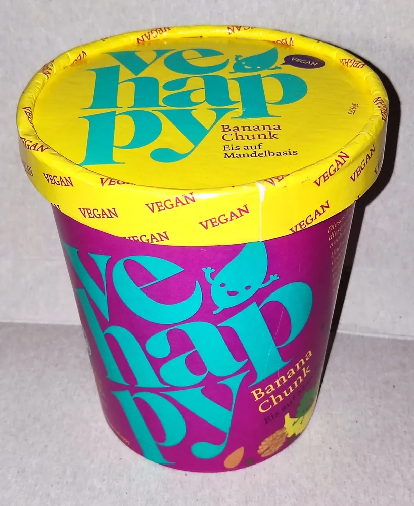 Vehappy Eisbecher - Banana-Chunk