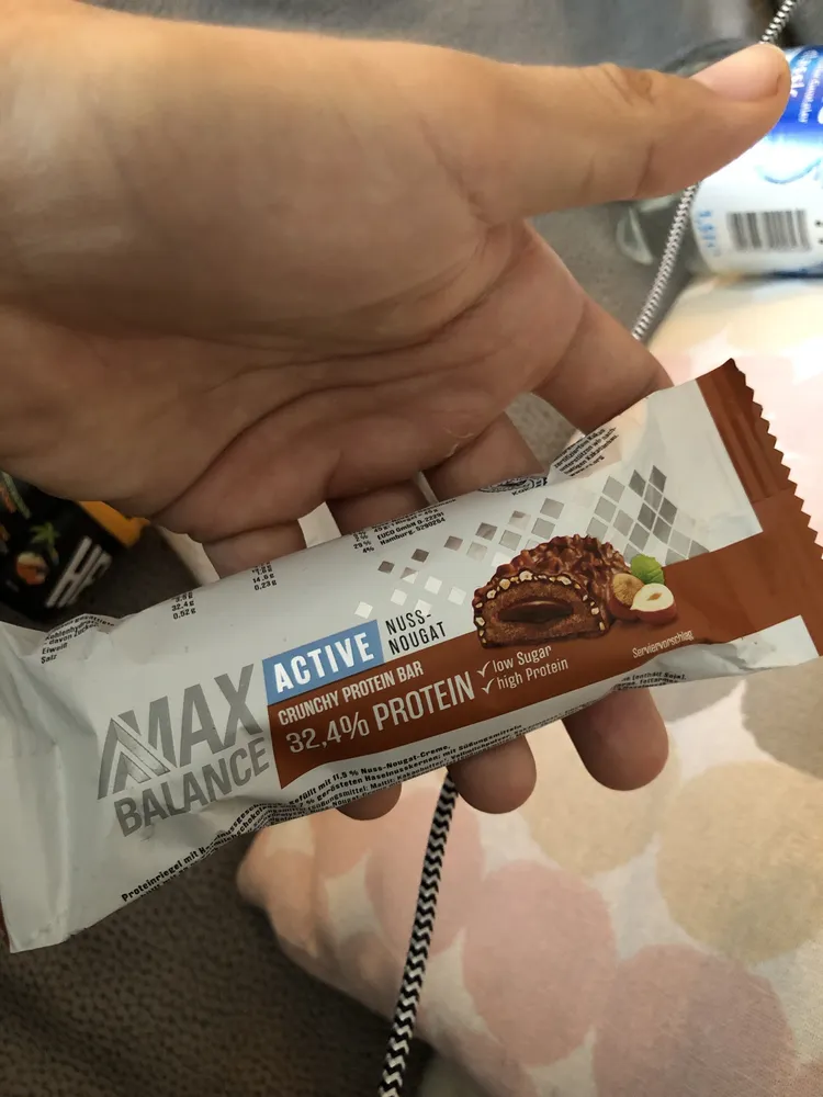 Max Balance Crunchy Protein Bar Nuss-Nougat