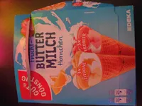 Fruchtbuttermilchhörnchen - Zitrone