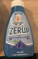 Zerup with blue raspberry flavour