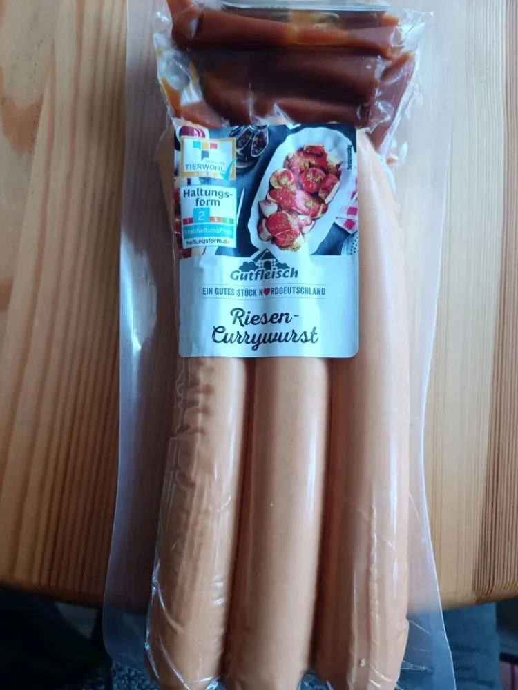 Riesencurrywurst