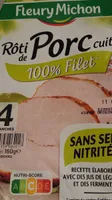 Rôti de porc cuit 100% filet