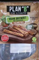 Vegane Bratwurst Falafel