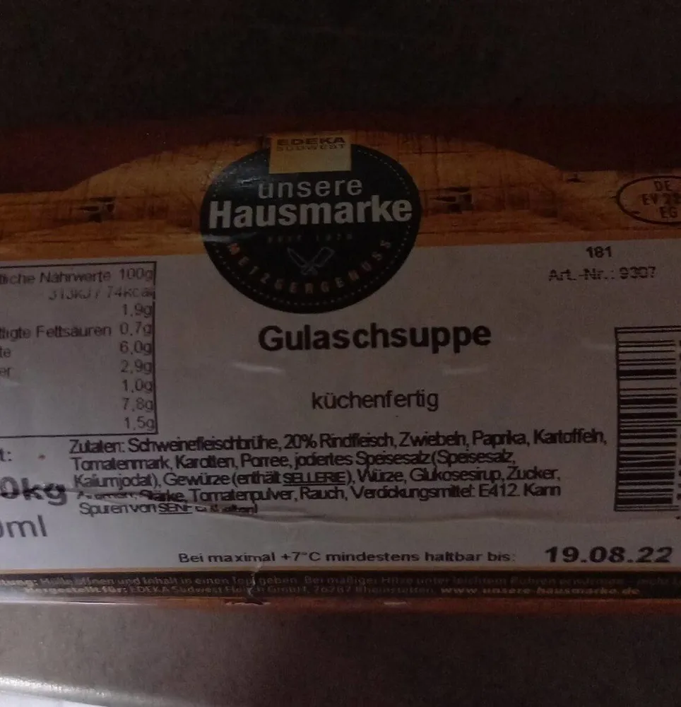 Gulaschsuppe