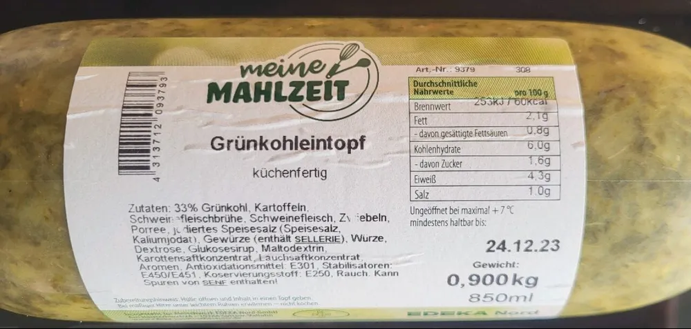 Edeka Grünkohl Eintopf