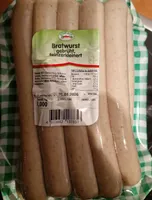 Bratwurst, gebrüht