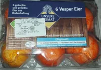 6 Vesper Eier