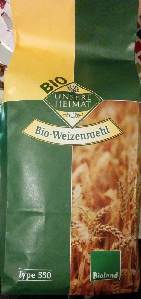 Bio Weizenmehl Type 550